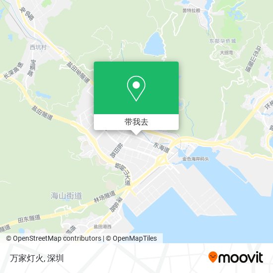 万家灯火地图