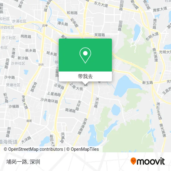 埔岗一路地图