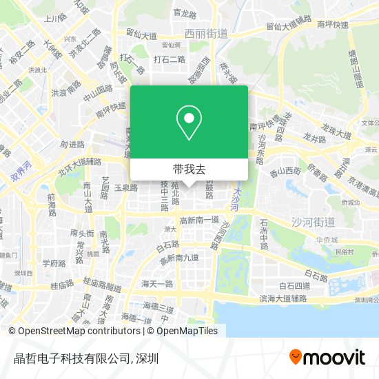 晶哲电子科技有限公司地图