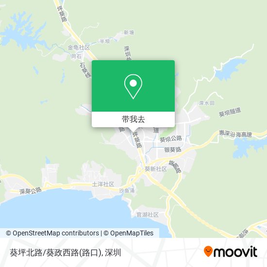 葵坪北路/葵政西路(路口)地图