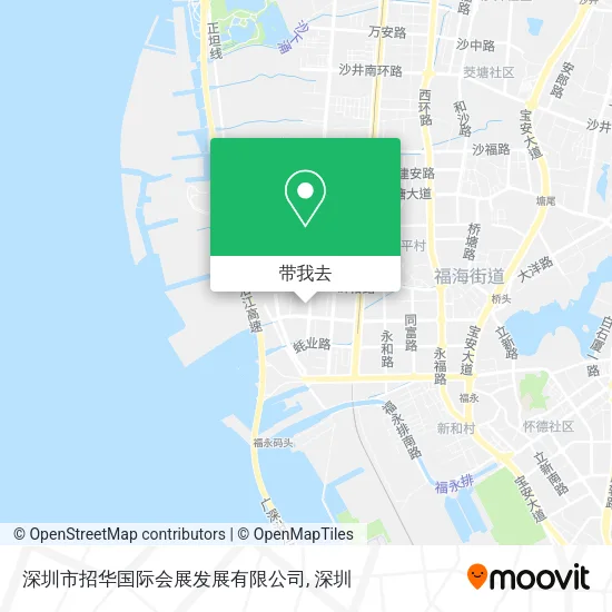 深圳市招华国际会展发展有限公司地图