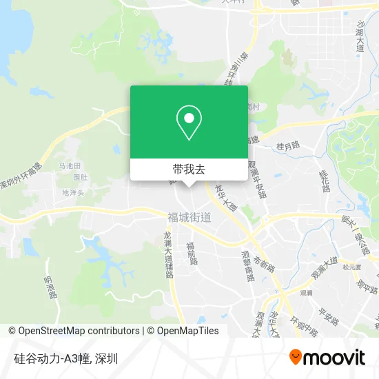 硅谷动力-A3幢地图