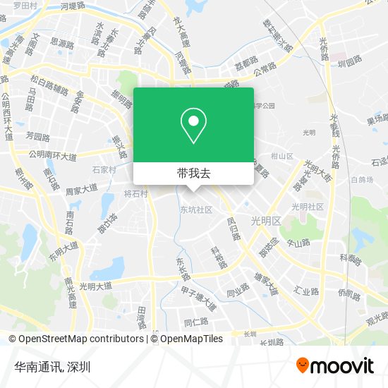 华南通讯地图