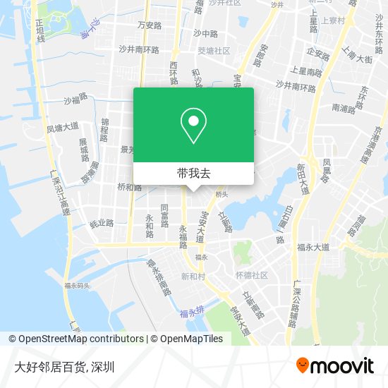 大好邻居百货地图