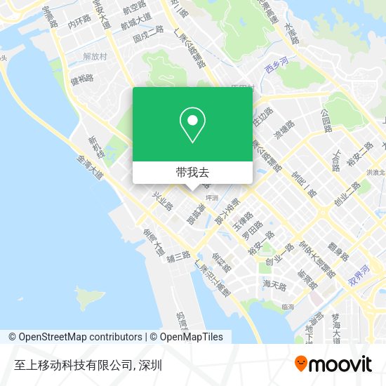 至上移动科技有限公司地图