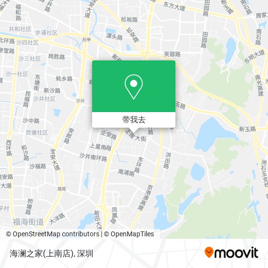 海澜之家(上南店)地图