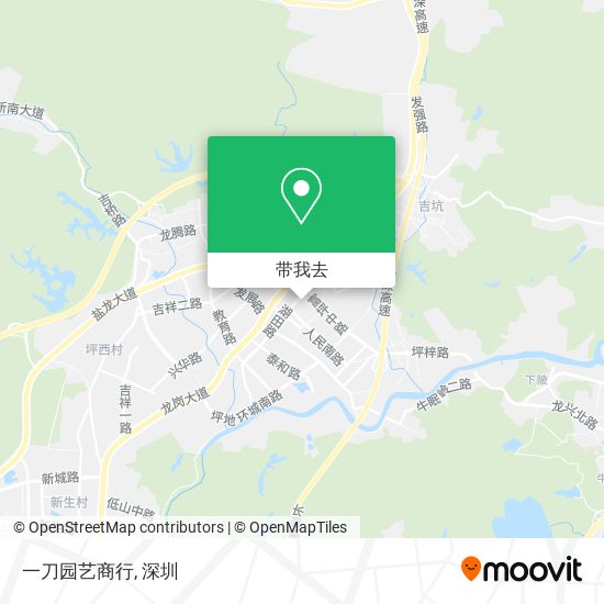 一刀园艺商行地图