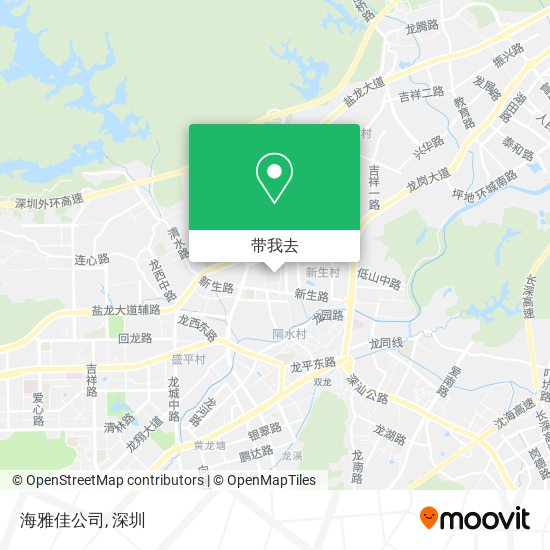海雅佳公司地图