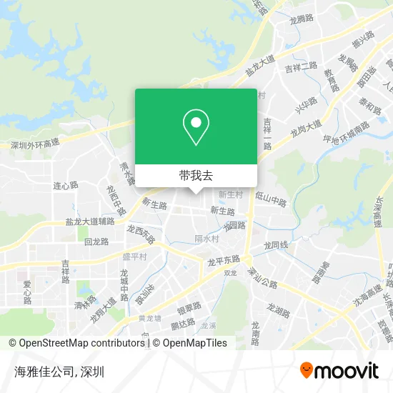 海雅佳公司地图