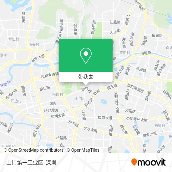 山门第一工业区地图