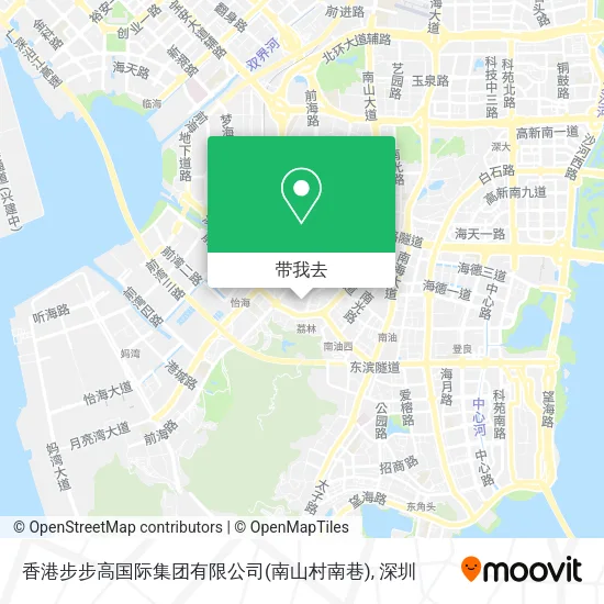 香港步步高国际集团有限公司(南山村南巷)地图
