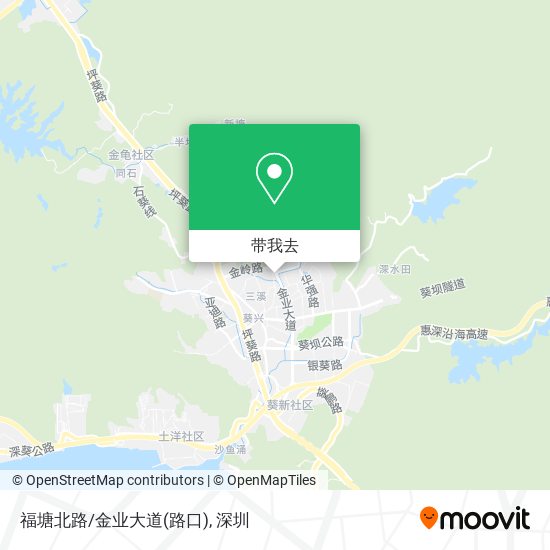 福塘北路/金业大道(路口)地图