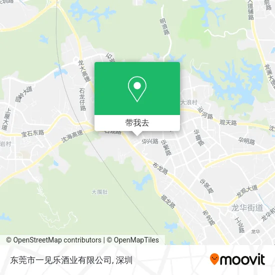 东莞市一见乐酒业有限公司地图