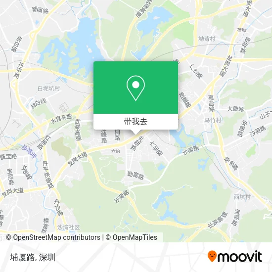 埔厦路地图