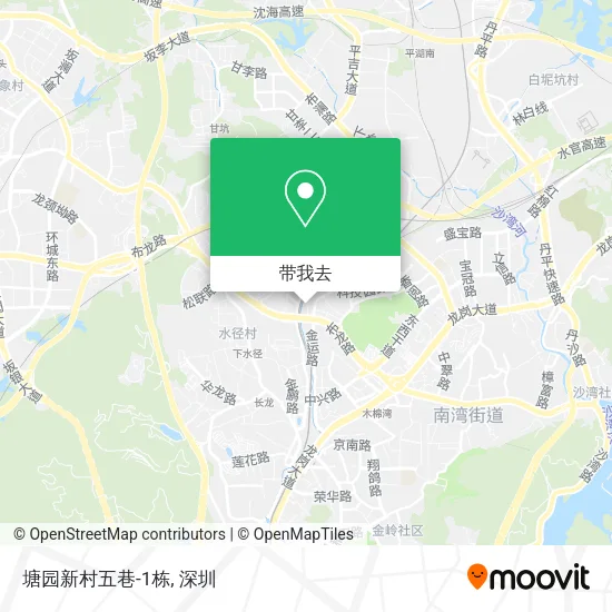 塘园新村五巷-1栋地图