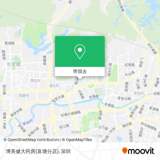 博美健大药房(富塘分店)地图