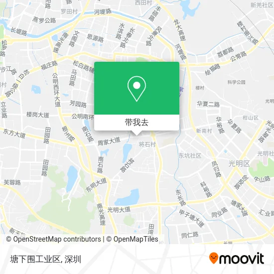 塘下围工业区地图