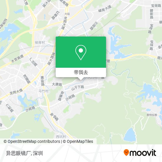 异思眼镜厂地图