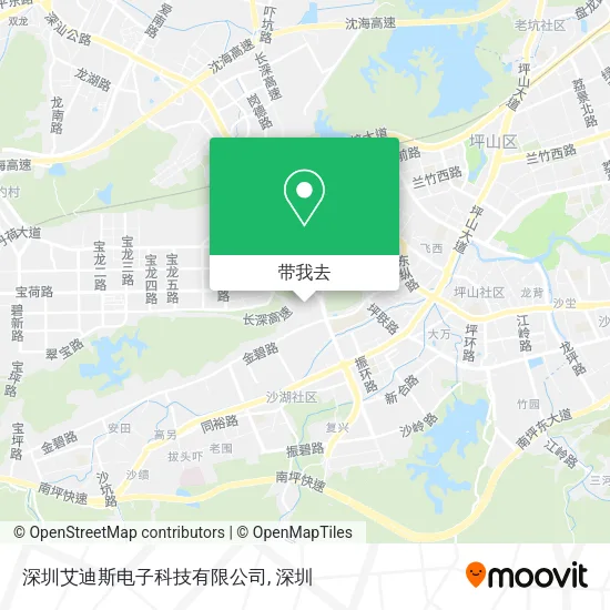 深圳艾迪斯电子科技有限公司地图