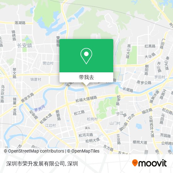 深圳市荣升发展有限公司地图