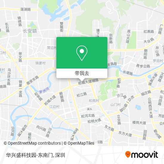 华兴盛科技园-东南门地图