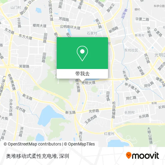 奥堆移动式柔性充电堆地图
