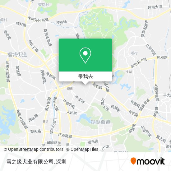 雪之缘犬业有限公司地图