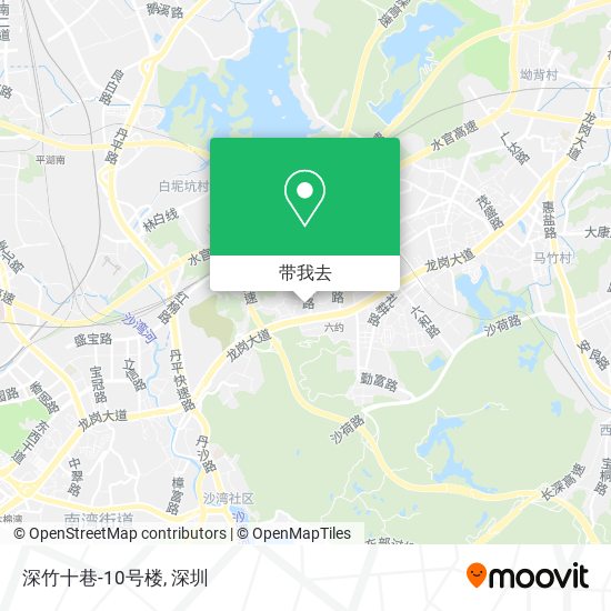 深竹十巷-10号楼地图