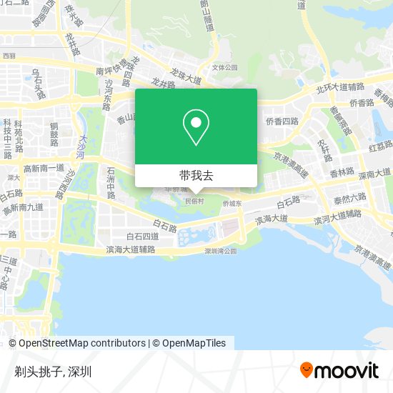 剃头挑子地图