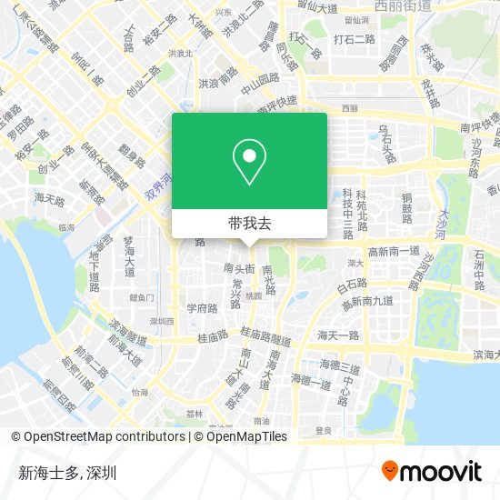 新海士多地图