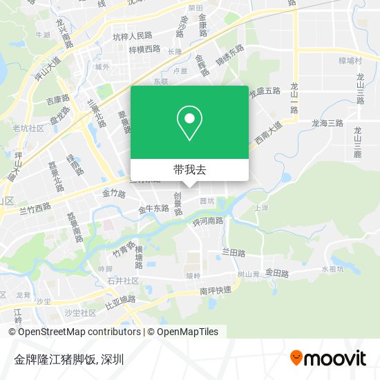 金牌隆江猪脚饭地图