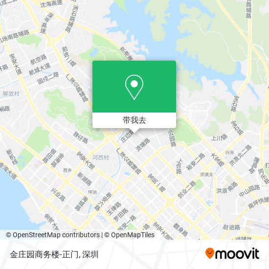 金庄园商务楼-正门地图