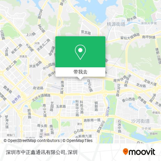 深圳市中正鑫通讯有限公司地图