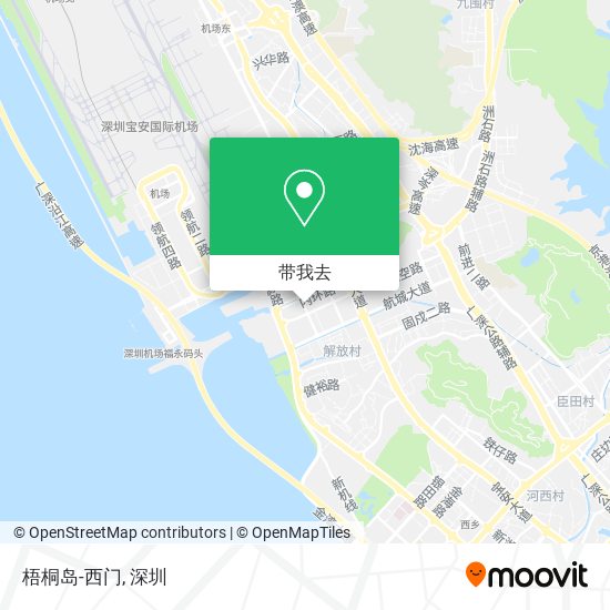 梧桐岛-西门地图