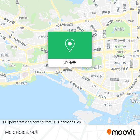 MC·CHOICE地图