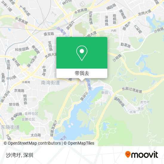 沙湾圩地图