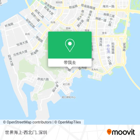 世界海上-西北门地图