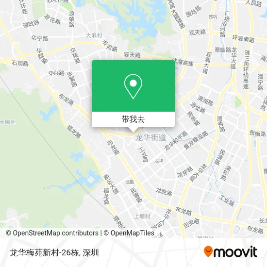 龙华梅苑新村-26栋地图