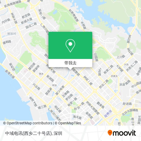 中域电讯(西乡二十号店)地图