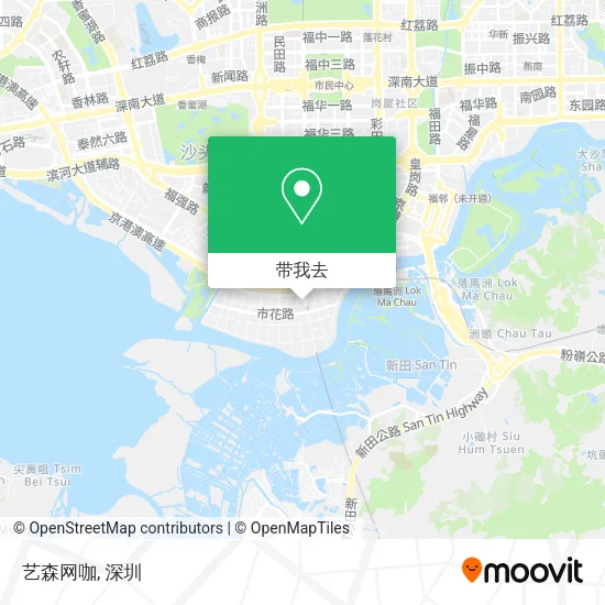 艺森网咖地图
