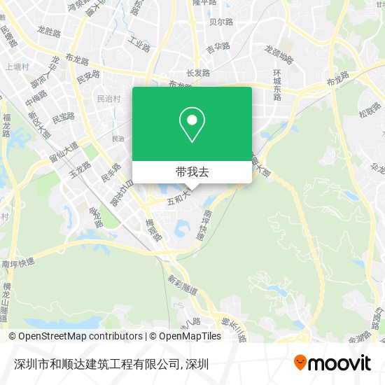 深圳市和顺达建筑工程有限公司地图