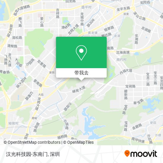 汉光科技园-东南门地图