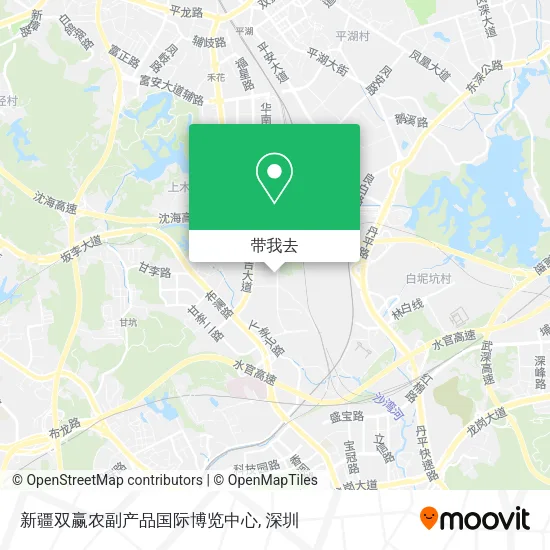 新疆双赢农副产品国际博览中心地图