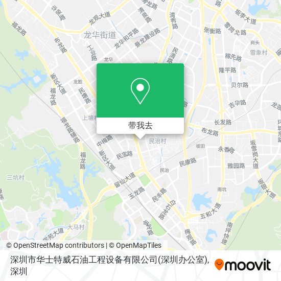 深圳市华士特威石油工程设备有限公司(深圳办公室)地图
