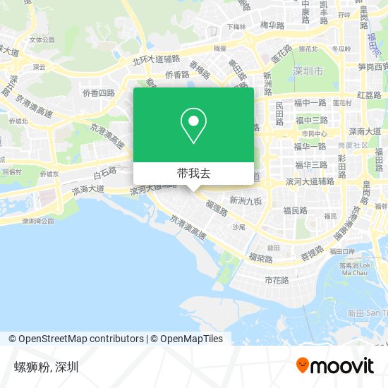 螺狮粉地图