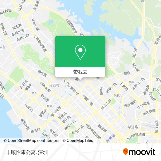 丰顺怡康公寓地图
