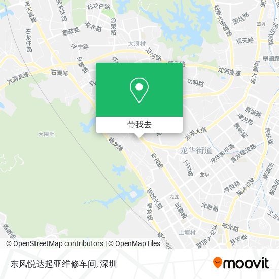 东风悦达起亚维修车间地图