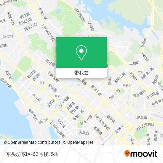 东头坊东区-62号楼地图
