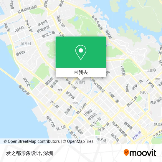 发之都形象设计地图