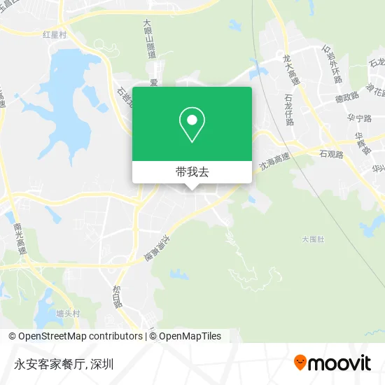 永安客家餐厅地图